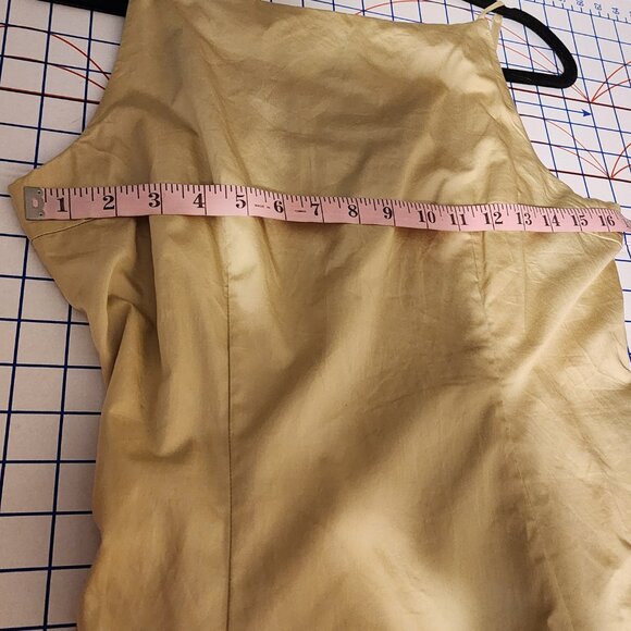 ASTR Drop-Waist Dress NWOT Tan Large - Picture 6 of 8